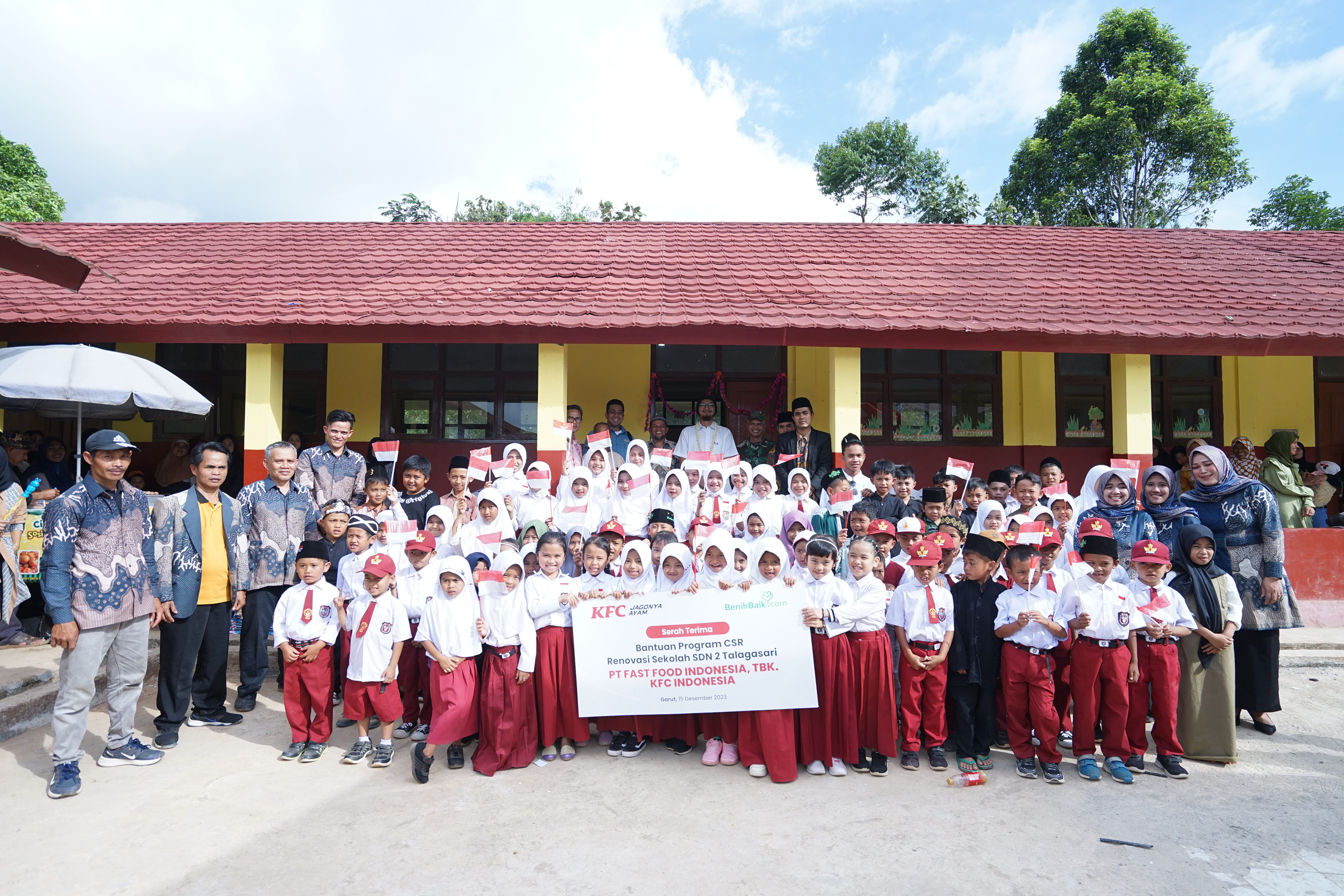 Program Renovasi Sekolah, KFC Hidupkan Kembali Jagonya Masa Depan