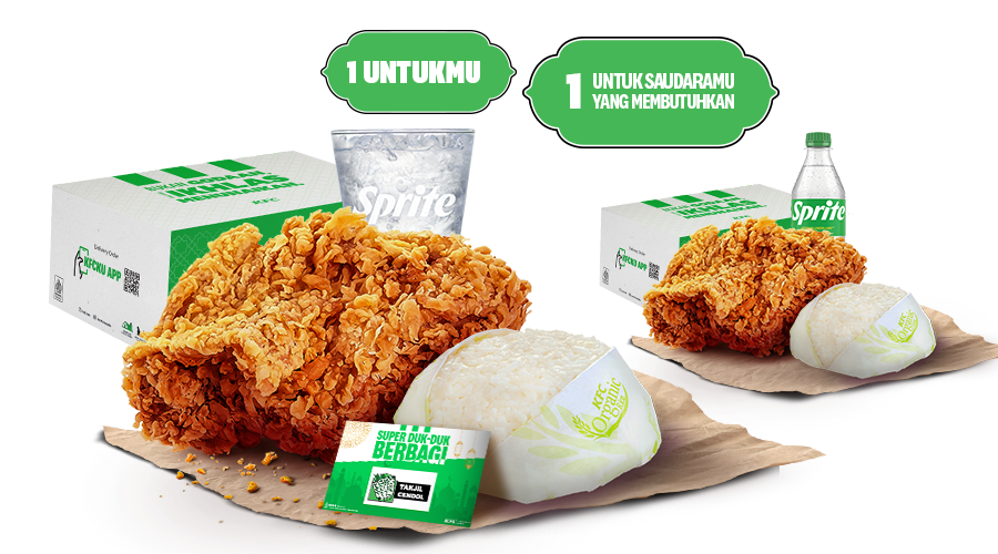 Super Duk Duk Berbagi KFC Indonesia
