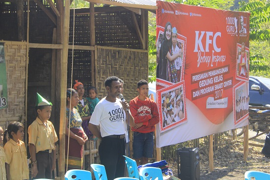 KFC Indonesia dan Komunitas 1000Guru Perluas Wilayah Smart Center Project  Ke Berbagai Wilayah Pedalaman Indonesia