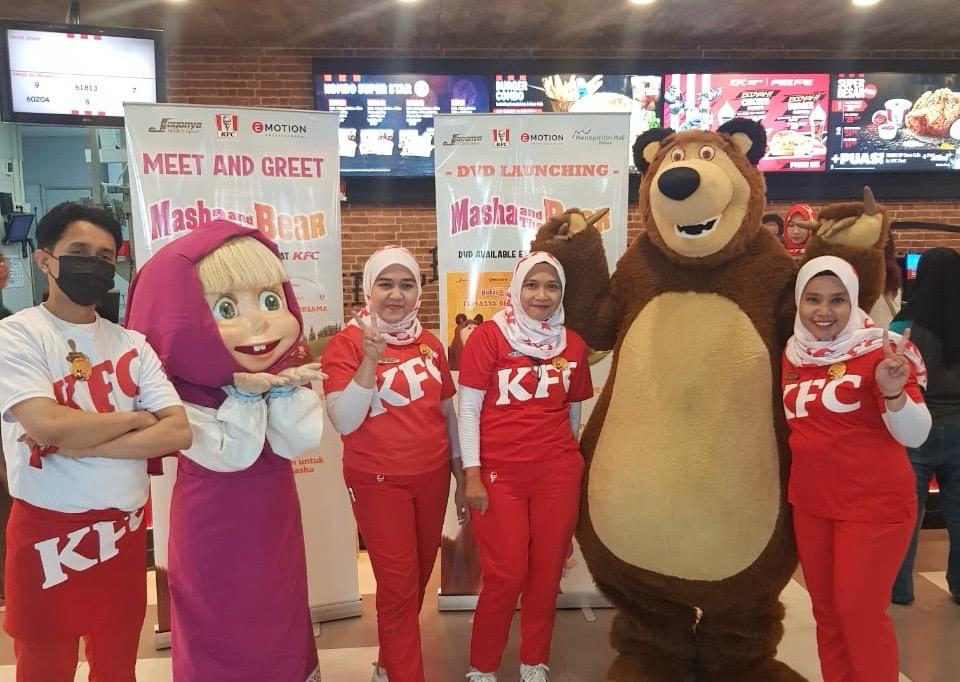 Kolaborasi KFC x Masha and the Bear Hadirkan 'Tamasya Bersama'